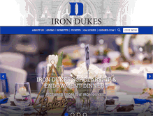 Tablet Screenshot of irondukes.goduke.com